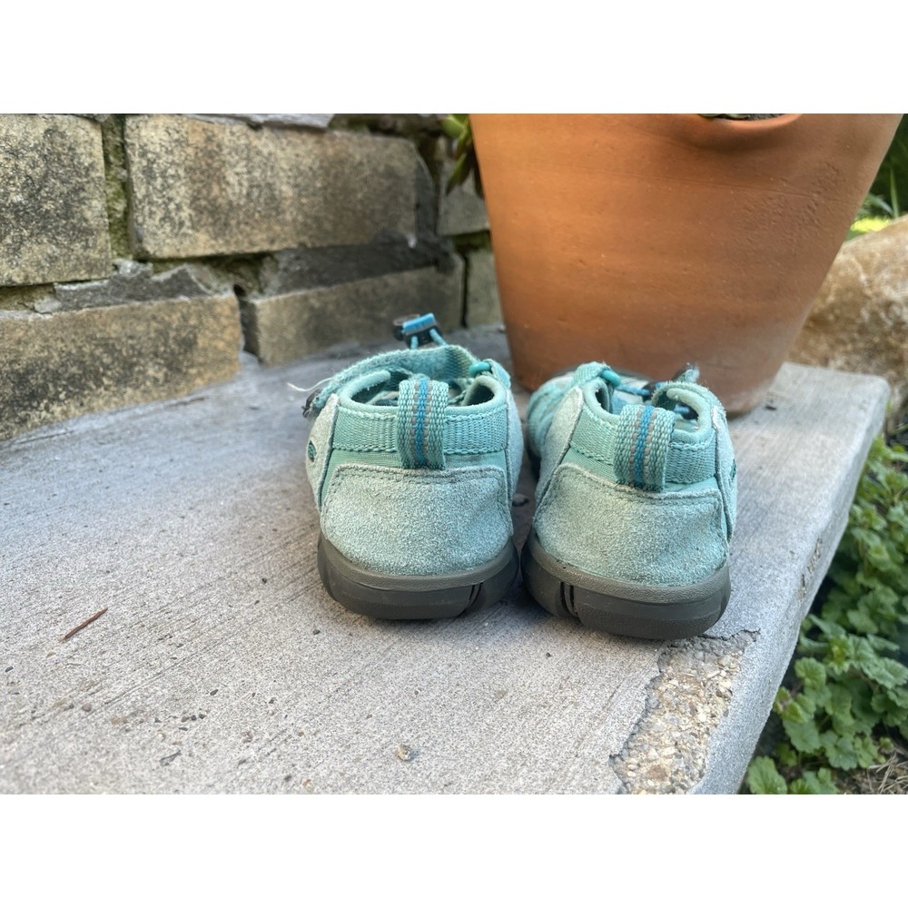 Keen Newport H2 Girls Size 12 Youth Teal Sandals Waterproof Hiking Water Shoes - Picture 3 of 6